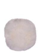 Disa - Lambskin Seat, Ivory, Real Lambskin, Ø35 Cm Home Textiles Seat ...