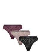 3 Pack Brazilian  Lingerie Panties Brazilian Panties Black Calvin Klei...