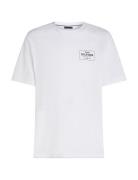 Monotype Printed Label Tee Tops T-Kortærmet Skjorte White Tommy Hilfig...