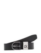 Ck Loop Thin Round Buckle 2.5 Bælte Black Calvin Klein