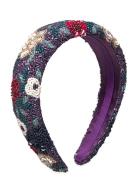 Wintery Wide Beaded Hairbrace Accessories Hair Accessories Hair Band P...