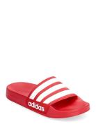 Adilette Shower Sport Summer Shoes Sandals Pool Sliders Red Adidas Spo...