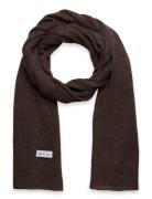 Big Classic Scarf Tørklæde Brown Davida Cashmere