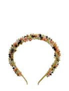 Molly Beaded Headband Multigreen Accessories Hair Accessories Hair Ban...