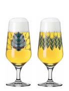 Brauchzeit Ölglas Pils 2-P 2024 Home Tableware Glass Beer Glass Nude R...