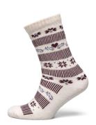 Carols Wola Sock Lingerie Socks Regular Socks Cream Becksöndergaard