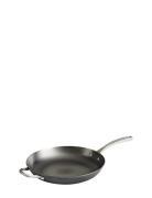 Cast Iron Nitriding Frying Pan With Helping Handle Home Kitchen Pots &...