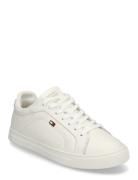 Womens Icon Court Sneaker Flag Low-top Sneakers White Tommy Hilfiger