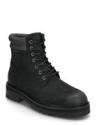 H400 Hiker High M Snørestøvler Black Björn Borg