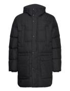 D2. Long Alta Down Jacket Foret Jakke Black GANT