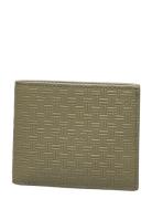 Leather Signature Weave Wallet Accessories Wallets Classic Wallets Kha...