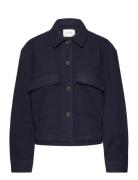 Bennysw Jacket Uldjakke Jakke Navy Sofie Schnoor