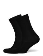 2-Pack Billy Bamboo Socks Lingerie Socks Regular Socks Black Swedish S...