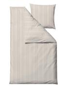 Bed Linen 140X200 Noble Beige Home Textiles Bedtextiles Bed Sets Beige...