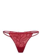 Brief Thong Low Mini Jasmine G-streng Undertøj Red Lindex