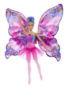 Dance And Flutter Doll With 2-In-1 Transformation From Dancer To Butte...