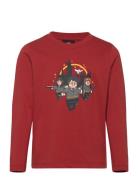 Lwtano 708 - T-Shirt L/S Tops T-shirts Long-sleeved T-Skjorte Red LEGO...