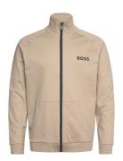 Authentic Jacket Z Tops Sweatshirts & Hoodies Sweatshirts Beige BOSS