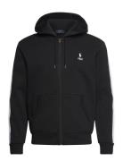 Double-Knit Full-Zip Hoodie Tops Sweatshirts & Hoodies Hoodies Black P...