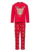 Pyjama(Sweater+Trous Pyjamassæt Red United Colors Of Benetton
