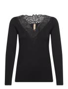 Sc-Marica Tops T-shirts & Tops Long-sleeved Black Soyaconcept