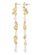 Sloan Pearl Earrings Ørestickere Smykker Gold Pilgrim