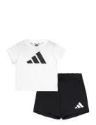 I Bl T-Set 160 Sets Sets With Short-sleeved T-shirt White Adidas Sport...