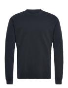 Cotton Jersey Dye Frode Tee Ls Tops T-Langærmet Skjorte Black Mads Nør...