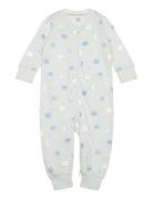 Pyjamas Bear At Back Pyjamas Sie Jumpsuit Blue Lindex