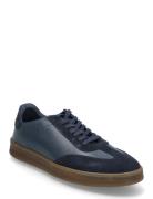 Biacamilo Mix Sneaker Velvet & Suede Low-top Sneakers Navy Bianco