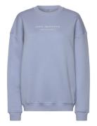 Serif Sweatshirt Sport Sweatshirts & Hoodies Sweatshirts Blue Aim´n