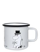 Moomin Enamel Mug Home Meal Time Cups & Mugs Cups Grey MUMIN