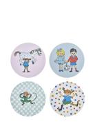Coasters 4Pcs In A Tin Jar Home Kids Decor Decoration Accessories-deta...