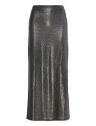 Starlasw Skirt Skirts Maxi Skirts Silver Sofie Schnoor