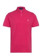 The Iconic Mesh Polo Shirt Designers Polos Short-sleeved Pink Polo Ral...