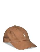 Cotton Chino Ball Cap Accessories Headwear Caps Brown Polo Ralph Laure...