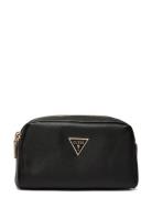 Double Zip Toilettaske Black GUESS