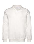 Jersey Split Neck W. Collar L/ Tops Sweatshirts & Hoodies Sweatshirts ...