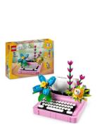 Skrivemaskine Med Blomster 31169 Toys Lego Toys Lego creator Multi/pat...