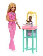 Baby Doctor Doll With Blonde Fashion Doll, 1 Baby Doll, Furniture & Ac...