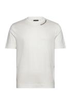 T-Shirt Tops T-Kortærmet Skjorte White Emporio Armani