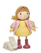 Dollhouse Figure - Amy And Rabbit Toys Playsets & Action Figures Woode...