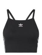 3 S Crop Top Sport Crop Tops Sleeveless Crop Tops Black Adidas Origina...