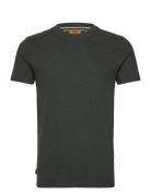 Essential Logo Emb Tee Tops T-Kortærmet Skjorte Khaki Green Superdry