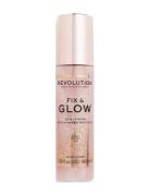 Revolution Fix & Glow Setting Spray Setting Spray Makeup Nude Revoluti...