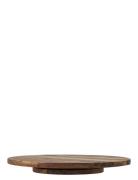 Elenor Turntable Home Tableware Dining & Table Accessories Trays Brown...