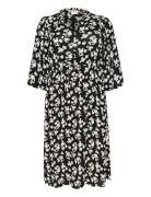 Kcjuna Ami Dress Dresses Summer Dresses Black Kaffe Curve