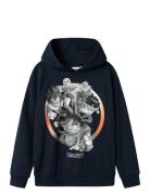 Nkmdaf Dragonball Nreg Sweat Wh Noos Vde Tops Sweatshirts & Hoodies Ho...