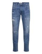 Anbass Trousers Slim 573 Eco Plus Bottoms Jeans Slim Blue Replay