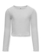 Kognella L/S O-Neck Top Jrs Noos Tops T-shirts Long-sleeved T-Skjorte ...